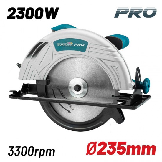 BORMANN Pro BCS2350 Δισκοπρίονο 2300W (019183)