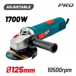 BORMANN Pro BAG1700 Γωνιακός Τροχός Ρυθμιζόμενος 1700W,Φ125mm (020660)