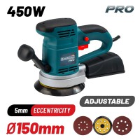 BORMANN Pro BSS5000 Τριβείο Έκκεντρο - Ρυθμιζόμενο 450W (020714)