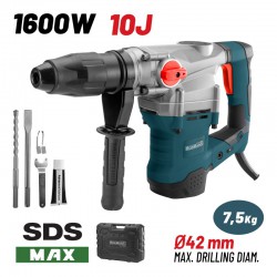 BORMANN BPH7500 Σκαπτικό Περιστροφικό Πιστολέτο 1600W,SDS-MAX,10J (023180)