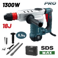 BORMANN Pro BPH6500 Κατεδαφιστικό Πιστολέτο SDS-Max 1300W,18J (023197)