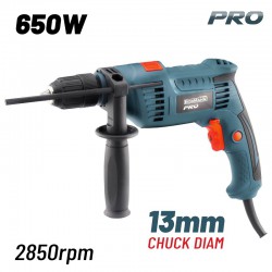 BORMANN Pro BID6500 Δράπανο Κρουστικό 650W (028079)