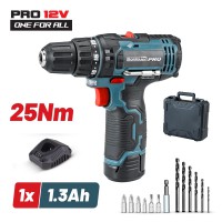 BORMANN Pro BBP2100 Δραπανοκατσάβιδο Μπαταρίας 12V,Li-Ion,1x1,3Ah (032793)