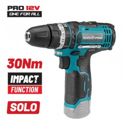 BORMANN Pro BBP2200 Κρουστικό Δραπανοκατσάβιδο Μπαταρίας 12V,Li-Ion,25Nm,SOLO (032809)