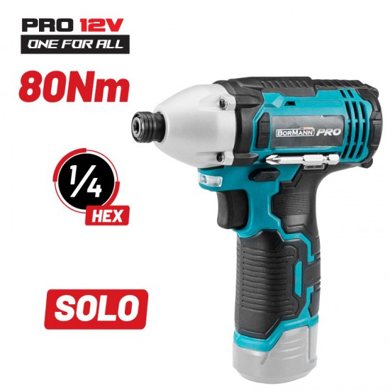 BORMANN Pro BBP2300 Παλμικό Κατσαβίδι Μπαταρίας 12V, SOLO (032816)