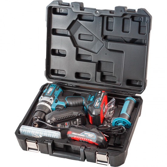 BORMANN Pro BBP5140 Δραπ/βιδο Κρουστικό Brushless 20V, 70Nm, Li-Ion, με 2 Ταχύτητες, 2x2Ah & Bαλίτσα (035145)