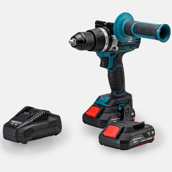 BORMANN Pro BBP5140 Δραπ/βιδο Κρουστικό Brushless 20V, 70Nm, Li-Ion, με 2 Ταχύτητες, 2x2Ah & Bαλίτσα (035145)