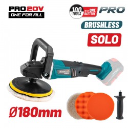 BORMANN Pro BBP5160 Αλοιφαδόρος Ρυθμιζόμενος Brushless Μπαταρίας 20V, Li-Ion, 900-2400rpm, SOLO (036333)