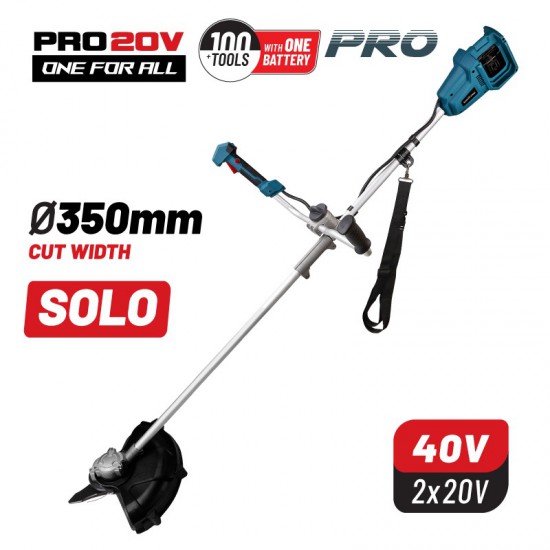 BORMANN Pro BBP4600 Θαμνοκοπτικό 40V Brushless Μπαταρίας,SOLO (036807)