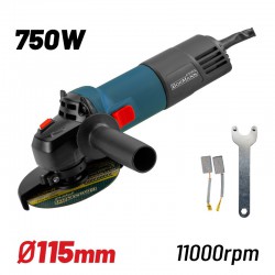 BORMANN BAG7100 Γωνιακός Τροχός 750W, Φ115mm (042402)