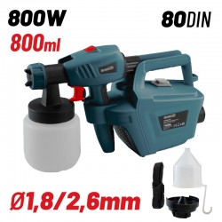 BORMANN BPG9100 Πιστόλι Βαφής Ηλεκτρικό HVLP 800W (042532)