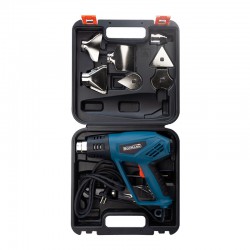 BORMANN BHG2200 Πιστόλι Θερμού Αέρα 2000W Και Αξεσουάρ σε Βαλίτσα (042549)