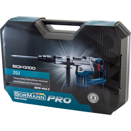 BORMANN Pro BDH3100 Κατεδαφιστικό Πιστολέτο SDS-MAX,1300W (043201)