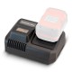 BORMANN Pro BBP2010 Ταχυφορτιστής 20V, Li-Ion, 8A (045427)