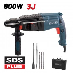 BORMANN BPH3010 Σκαπτικό Περιστροφικό Πιστολέτο SDS-PLUS 800W,3J (045809)