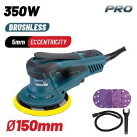 BORMANN Pro BSS5300 Τριβείο Έκκεντρο Brushless Με Σύστημα Αναρρόφησης 350W (048220)