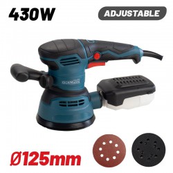 BORMANN BSS2470 Τριβείο Έκκεντρο 430W Ρυθμιζόμενο,Φ125mm (050988)