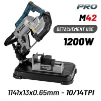 BORMANN Pro BBS4010 Πριονοκορδέλα Μετάλλου 1200W, Φ120mm (053545)