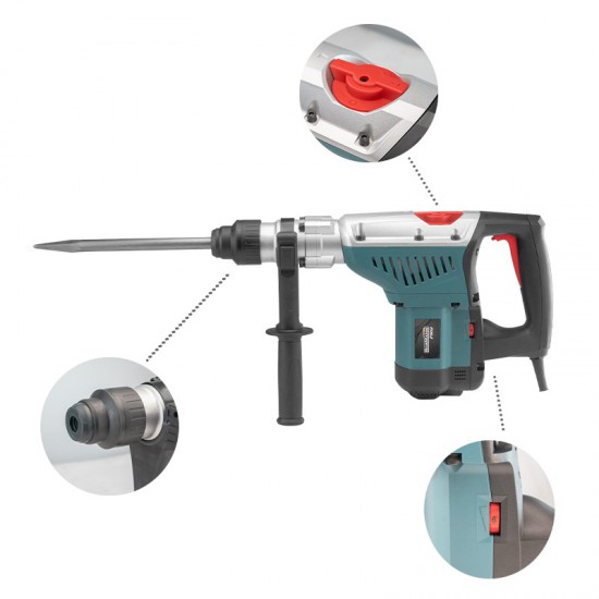 BORMANN Pro BPH7610 Σκαπτικό Περιστροφικό Πιστολέτο SDS-MAX,1350W,13J (063469)