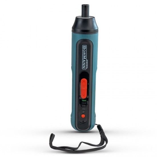 BORMANN BCD1050 Κατσαβίδι Μπαταρίας 3.6V,Li-Ion,4Nm,250rpm,3 Θέσεις Ροπής,Led,Σετ Αξεσουάρ (065722)