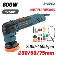 BORMANN Pro BCP3160 Αλοιφαδόρος 600W,30mm/50mm/75mm,1000-4500rpm (069454)