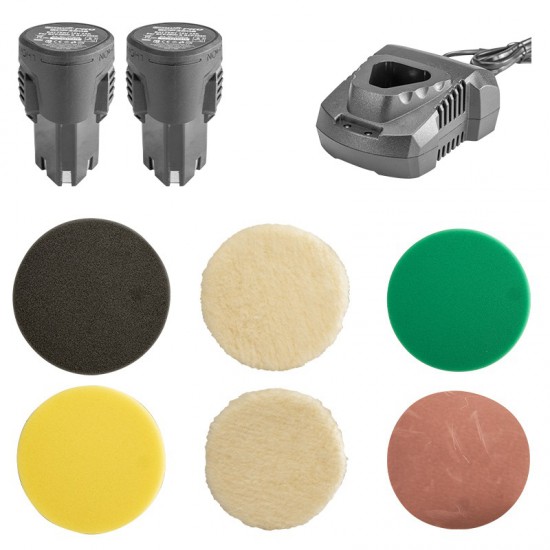 BORMANN Pro BCP3800 Αλοιφαδόρος Τριβείο Έκκεντρο Μπαταρίας 12V,150mm,8mm,2000-4500Rpm,2x2Ah (070528)