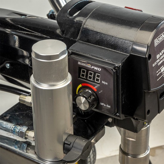 BORMANN Pro BAP7050 Ηλεκτρικό Πιστόλι Ψεκασμού Airless 1500W,2.8Lt/min,15m (071877)