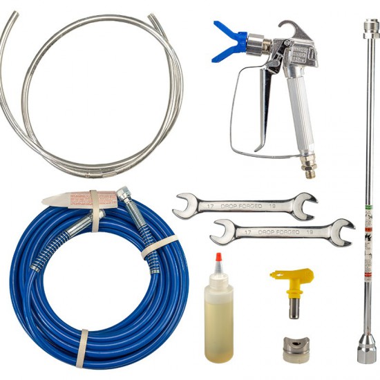 BORMANN Pro BAP7050 Ηλεκτρικό Πιστόλι Ψεκασμού Airless 1500W,2.8Lt/min,15m (071877)