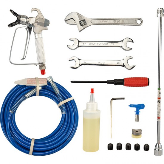 BORMANN Pro BAP7100 Ηλεκτρικό Πιστόλι Ψεκασμού Airless 4100W,5,5Lt/min,15m (071884)