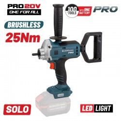 BORMANN Pro BBP5340 Δονητής Μπετού Μπαταρίας 20V, 2 Ταχύτητες, 25Nm-SOLO (Χωρίς Μαρκούτσι) (073888)