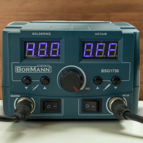 BORMANN BSG1750 Σταθμός Κόλλησης 750W με Ρύθμιση Θερμοκρασίας 100°C-480°C (075387)
