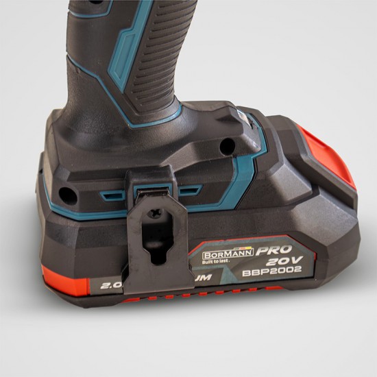 BORMANN Pro BBP3050 Κρουστικό Δραπανοκατσάβιδο Μπαταρίας 20V,40Nm,Li-Ion,1x2Ah & Bαλίτσα (078616)