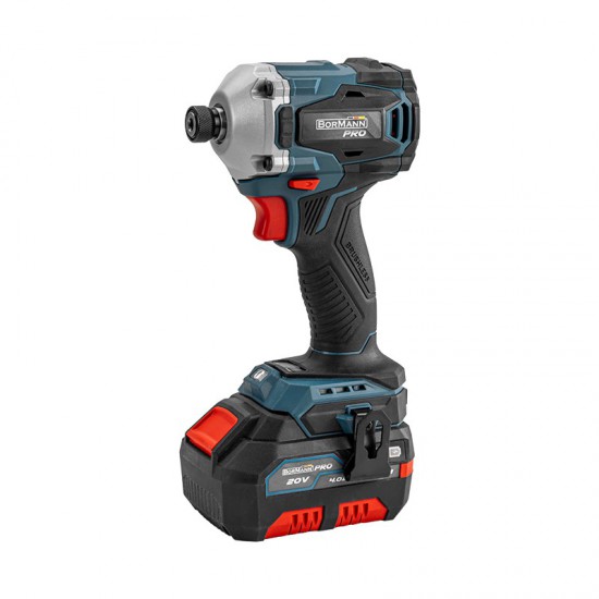 BORMANN Pro BBP5003 Σετ Δραπανοκατσάβιδο Κρουστικό Compact Brushless 20V & Παλμικό Κατσαβίδι, x2 Μπαταρίες (078661)