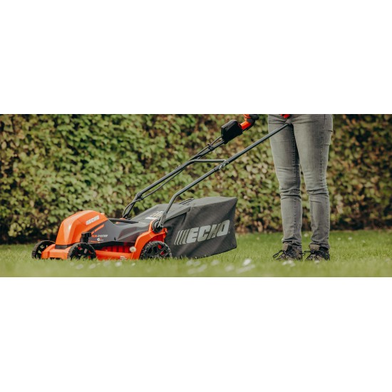 Μηχανή Κοπής Γκαζόν Προωθούμενη 35cm 40lt Μπαταρίας ECHO (DLM-310/35P)