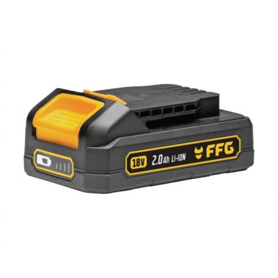 ΚΡΟΥΣΤΙΚΟ ΔΡΑΠΑΝΟΚΑΤΣΑΒΙΔΟ ΜΠΑΤΑΡΙΑΣ HD 60 18V PRO 2,0Ah F.F.GROUP (D00518)