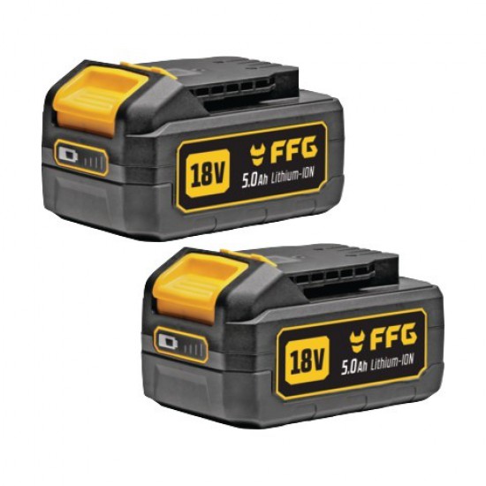 ΠΕΡΙΣΤΡΟΦΙΚΟ ΠΙΣΤΟΛΕΤΟ ΜΠΑΤΑΡΙΑΣ RH 22 18V PRO -2x5,0Ah F.F.GROUP (D00522)