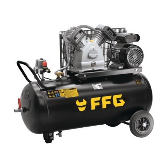 ΑΕΡΟΣΥΜΠΙΕΣΤΗΣ ΕΠΑΓΓΕΛΜΑΤΙΚΟΣ ΜΕ ΙΜΑΝΤΑ AC-B 90/3MC HD 3HP 420 L/min F.F.Group (10759)