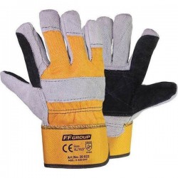 ΓΑΝΤΙΑ ΔΕΡΜΑΤΟΠΑΝΙΝΑ ΜΕ ΕΝΙΣΧΥΣΗ XL/10.5'' F.F.GROUP (30022)