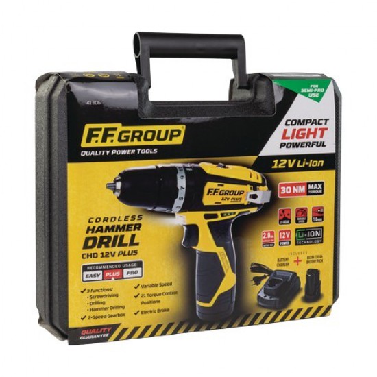 ΚΡΟΥΣΤΙΚΟ ΔΡΑΠΑΝΟΚΑΤΣΑΒΙΔΟ ΜΠΑΤΑΡΙΑΣ CHD 12V PLUS F.F.Group (41306)