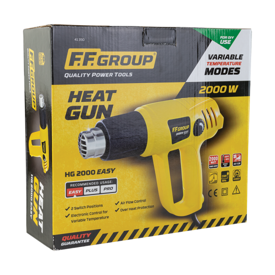 Πιστόλι Θερμού Αέρα  FF Group HG 2000 EASY 41350