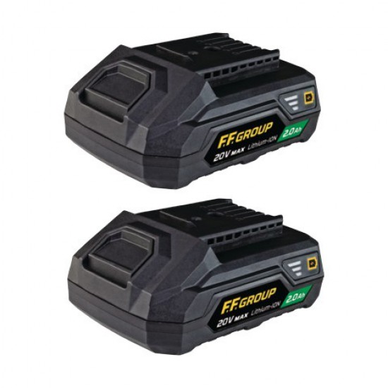 ΔΡΑΠΑΝΟΚΑΤΣΑΒΙΔΟ ΜΠΑΤΑΡΙΑΣ 20V 2x2.0Ah FFGROUP CDD/35-20V PLUS (41624)