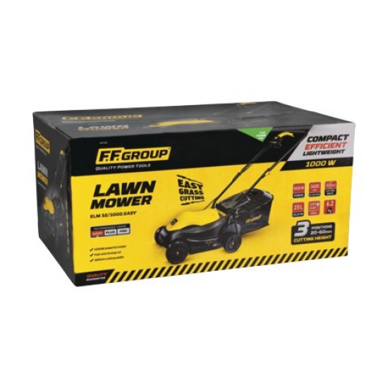 ΧΛΟΟΚΟΠΤΙΚΗ ΜΗΧΑΝΗ, ΩΘΟΥΜΕΝΗ 1000W ELM 32/1000 EASY F.F.GROUP (42412)