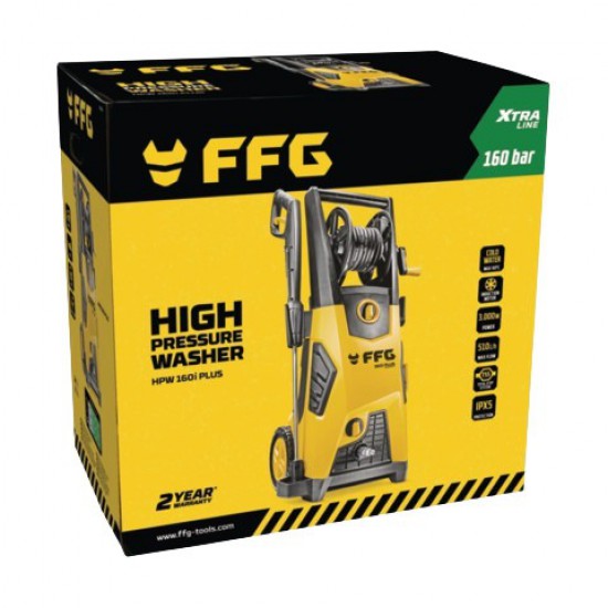 ΠΛΥΣΤΙΚΟ ΜΗΧΑΝΗΜΑ ΥΨΗΛΗΣ ΠΙΕΣΗΣ ΚΡΥΟΥ ΝΕΡΟΥ 3000W HPW 160i PLUS F.F.GROUP (43418)