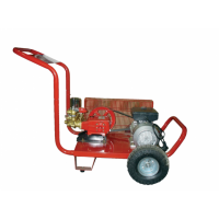 FARMATE TF45C1/NEW Ψεκαστικό συγκρότημα ηλεκτρικό σε βάση με χερούλι & 2 τροχούς αέρος με αντλία Farmate 3Hp 69212-7