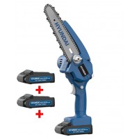 Αλυσοπρίονο Κλαδευτικό Μπαταρίας HYUNDAI HCS21550VB με 2 Μπαταρίες 21V 2000mAh και OIL TANK (77003-01)