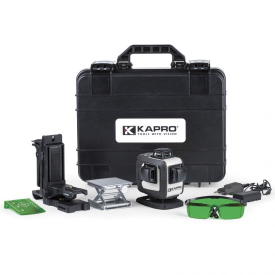 ΗΛΕΚΤΡΟΝΙΚΟ ΑΛΦΑΔΙ LASER 4 ΑΚΤΙΝΩΝ ΠΡΑΣΙΝΟ 884G-4D KAPRO (633130)