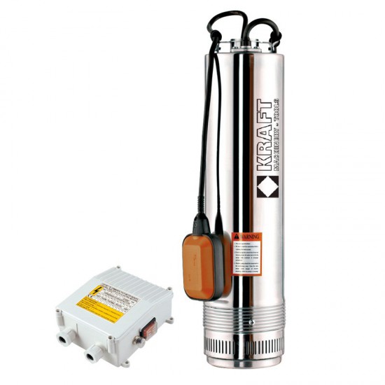 ΥΠΟΒΡΥΧΙΑ ΑΝΤΛΙΑ ΠΗΓΑΔΙΩΝ INOX 1100W KRAFT (63523)