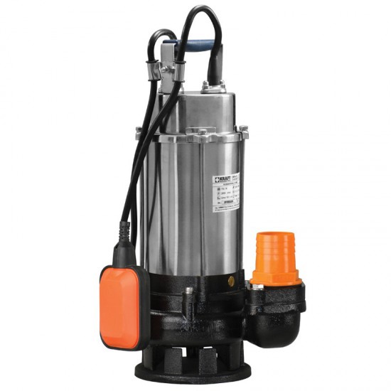 ΥΠΟΒΡΥΧΙΑ ΑΝΤΛΙΑ ΑΚΑΘΑΡΤΩΝ INOX ΒΑΡΕΩΣ ΤΥΠΟΥ 750W KRAFT (63547)