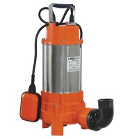 ΥΠΟΒΡΥΧΙΑ ΑΝΤΛΙΑ ΛΥΜΑΤΩΝ INOX ΜΕ ΚΟΠΤΗΡΑ 1100W KRAFT (63559)