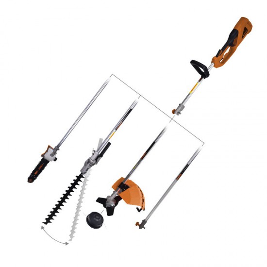 ΠΟΛΥΜΗΧΑΝΗΜΑ ΗΛΕΚΤΡΙΚΟ 1200W 1,6HP ΔΙΑΙΡΟΥΜΕΝΟΥ ΤΥΠΟΥ KRAFT (691091)